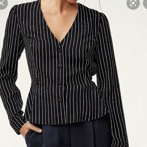 Aritzia Wilfred Sabina Blouse
